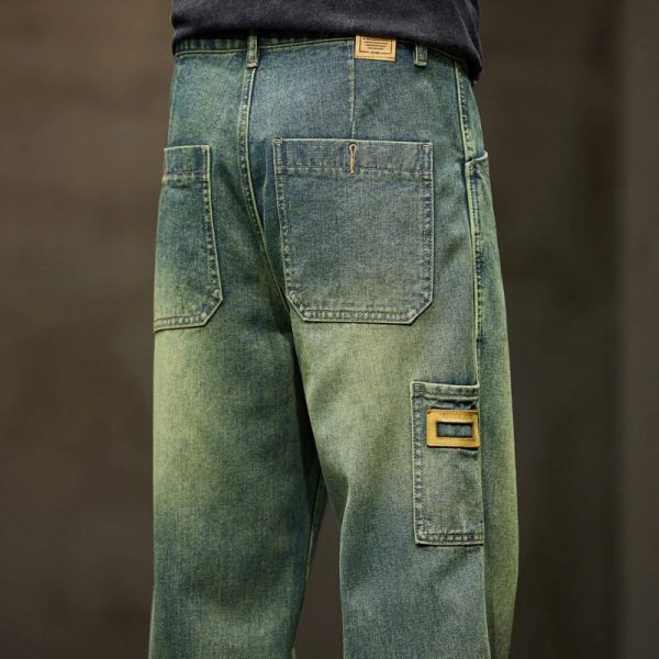 Men’S Jeans Baggy Wide Leg Pants HVNHD17