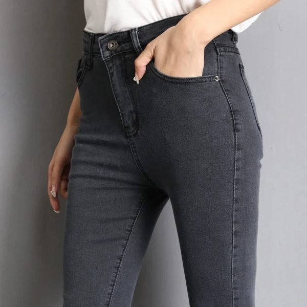 2024 New Jeans for Women Jeans High Elastic Stretch Jeans