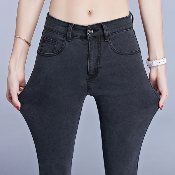 2024 New Jeans for Women Jeans High Elastic Stretch Jeans