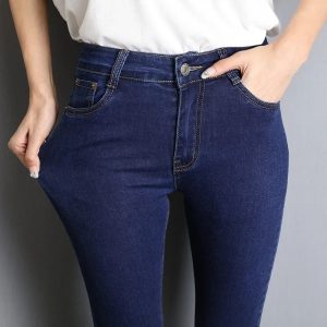 2024 New Jeans for Women Jeans High Elastic Stretch Jeans