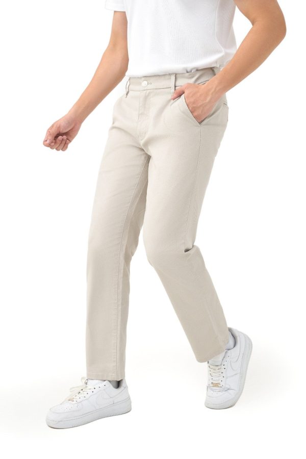 Men’s Straight Fit Kaki Pants HVNGVN1