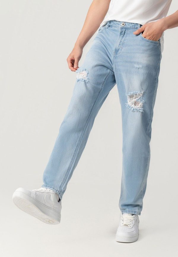 Men’s Ripped Baggy Jeans HVNGVN15