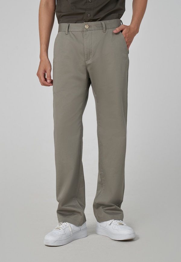 Men’s Straight Fit Kaki Pants HVNGVN24