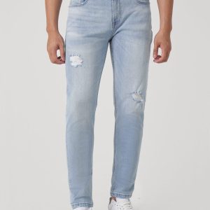 Men’s Ripped Slim Fit Jeans HVNGVN3