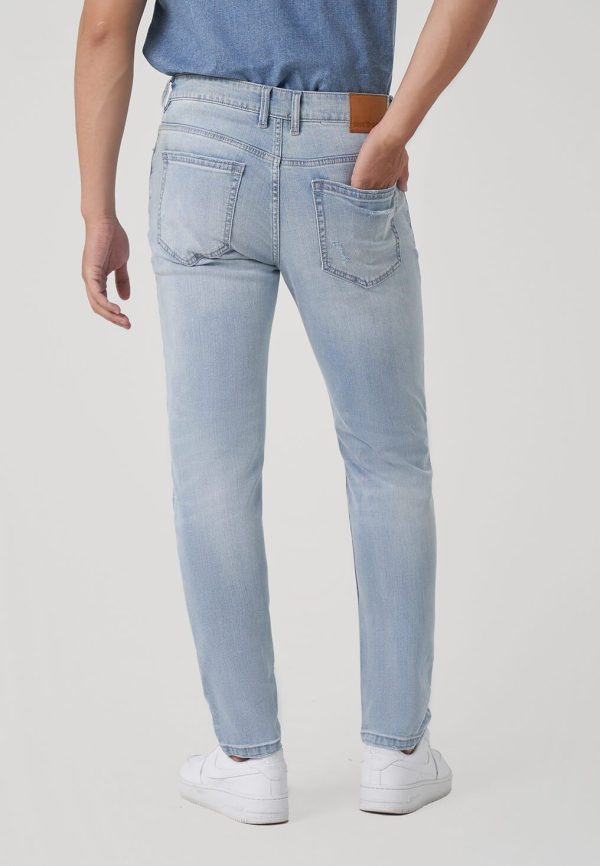 Men’s Ripped Slim Fit Jeans HVNGVN3