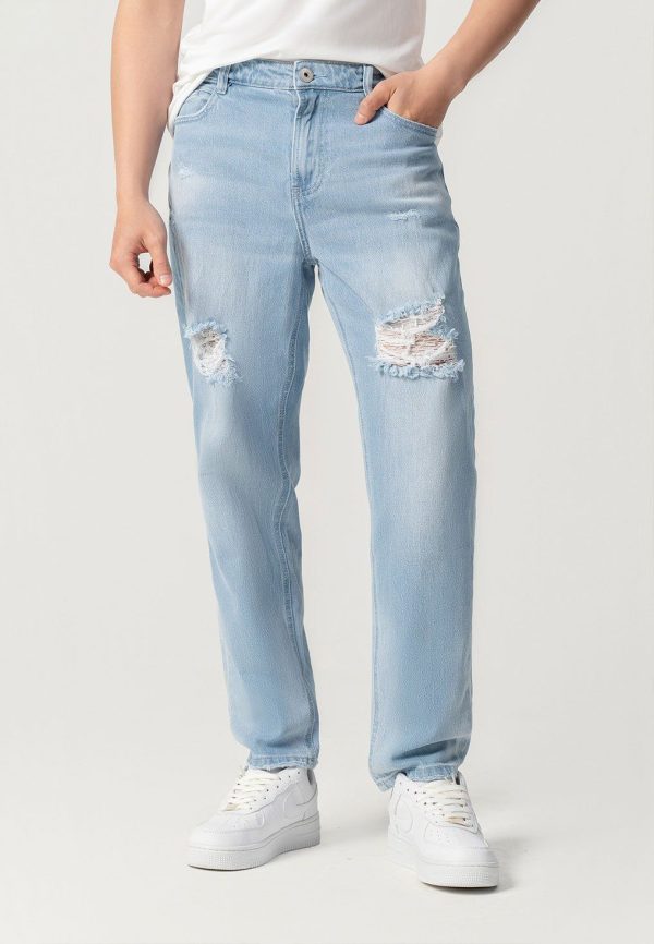 Men’s Ripped Baggy Jeans HVNGVN15