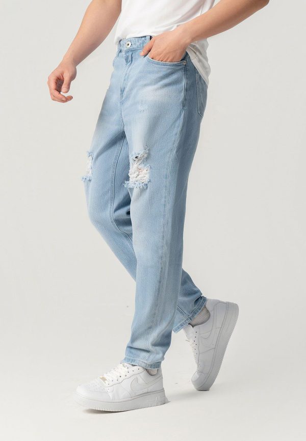 Men’s Ripped Baggy Jeans HVNGVN15