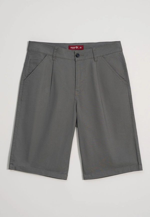 Men’s Straight Fit Khaki Shorts Pants SMHVNGVN14