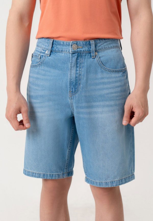 Men’s Straight Fit Short Jeans SMHVNGVN9