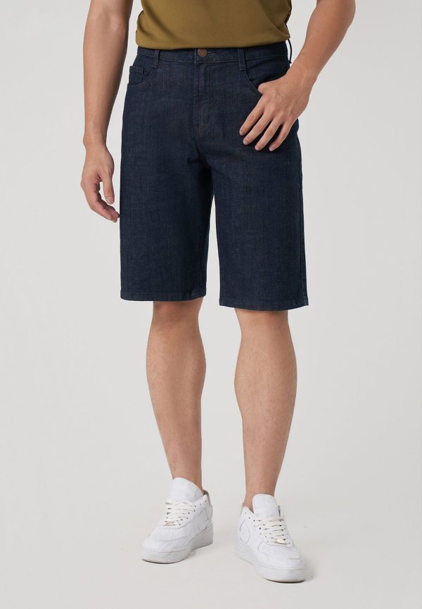 Men’s Straight Fit Short Jeans SMHVNGVN5