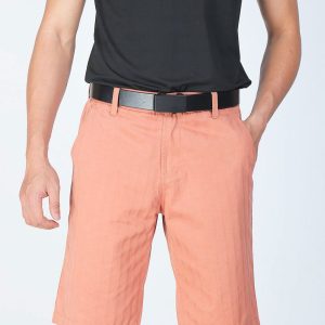 Men’s Straight Fit Khaki Shorts Pants SMHVNGVN2