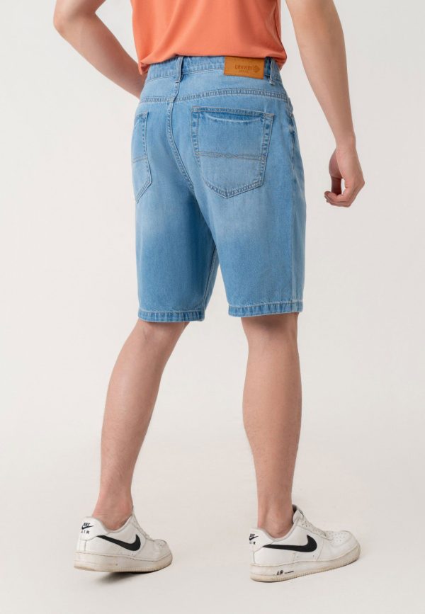 Men’s Straight Fit Short Jeans SMHVNGVN9