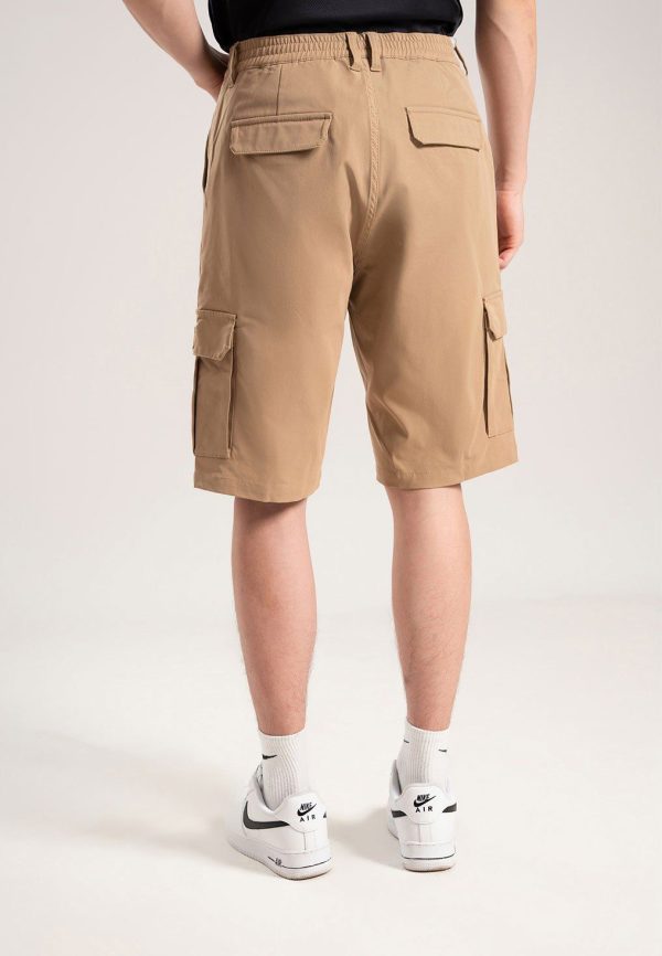 Men’s Straight Fit Khaki Shorts Pants SMHVNGVN6