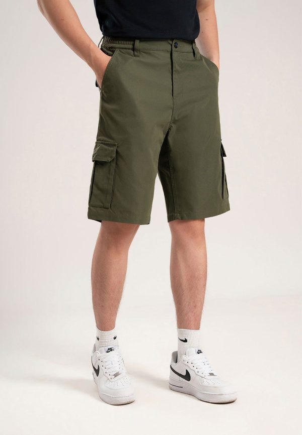 Men’s Straight Fit Khaki Shorts Pants SMHVNGVN6