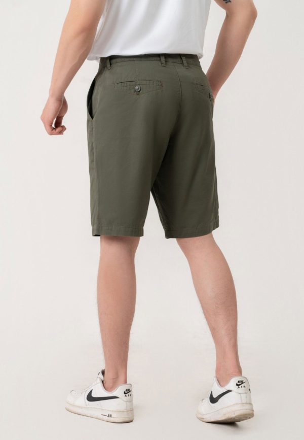 Men’s Straight Fit Khaki Shorts Pants SMHVNGVN13