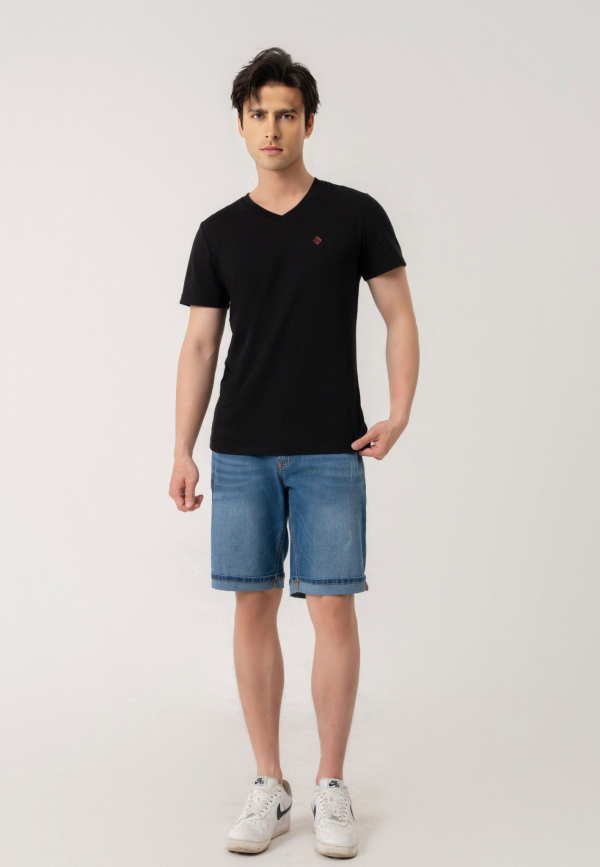 Men’s Straight Fit Short Jeans SMHVNGVN12