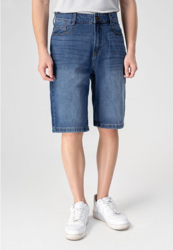 Men’s Straight Fit Short Jeans SMHVNGVN4