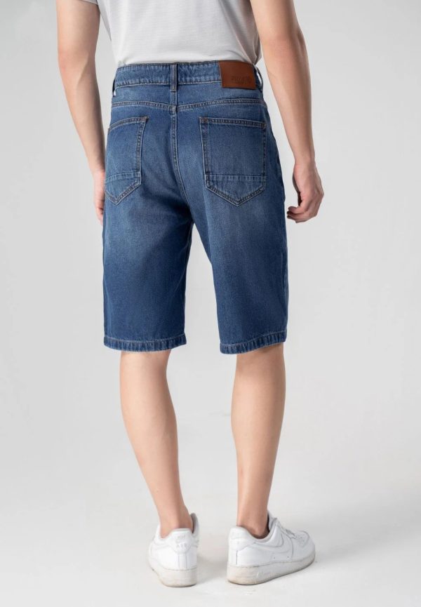 Men’s Straight Fit Short Jeans SMHVNGVN4