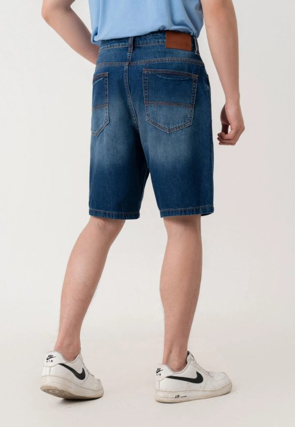 Men’s Straight Fit Short Jeans SMHVNGVN9