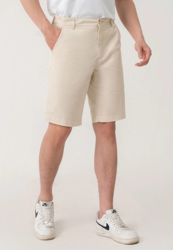 Men’s Straight Fit Khaki Shorts Pants SMHVNGVN7