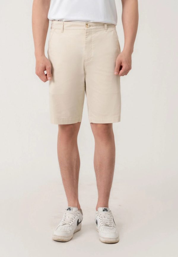 Men’s Straight Fit Khaki Shorts Pants SMHVNGVN7