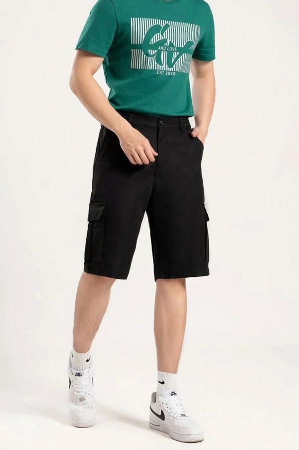 Men’s Straight Fit Khaki Shorts Pants SMHVNGVN6