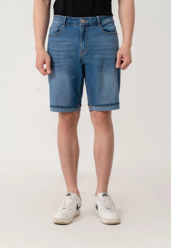 Men’s Straight Fit Short Jeans SMHVNGVN12