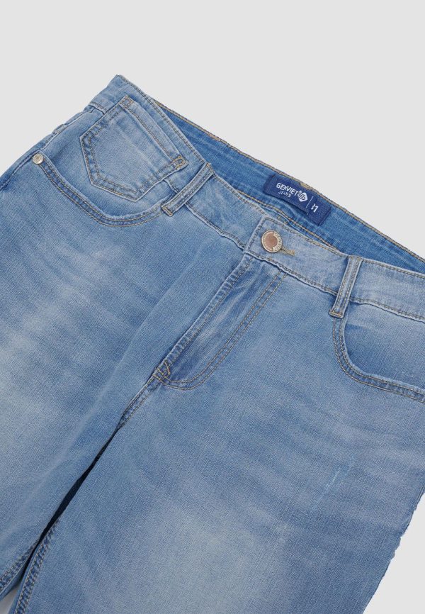 Men’s Straight Fit Short Jeans SMHVNGVN12