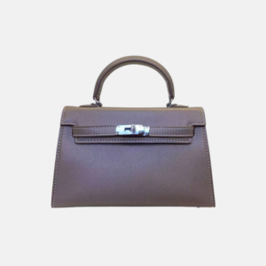 Kelly 22 PU Handbag for Women With a Silver Buckle